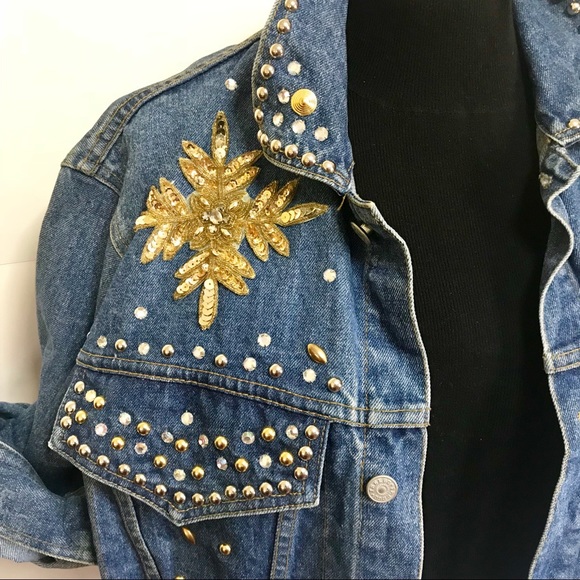 bedazzled denim jackets